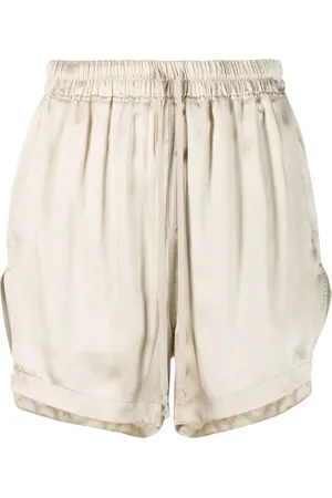 Rick Owens Drawstring silk shorts