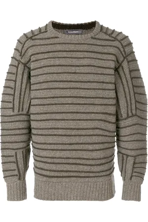 Issey Miyake Tonal striped jumper