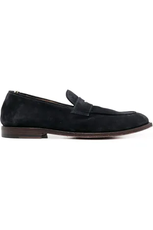 Officine creative Suede penny loafers