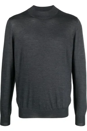 BARBA Fine-knit virgin-wool jumper