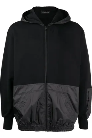UNDERCOVER Panelled zip-up hoodie
