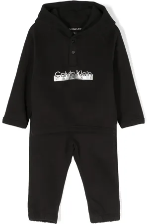 Calvin Klein Logo-print cotton tracksuit