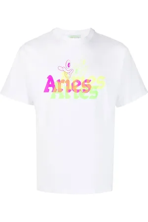 ARIES Logo-print detail T-shirt
