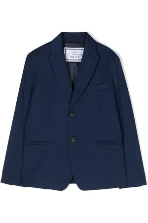 D.A. Daniele Alessandrini Peak-lapel single-breasted blazer