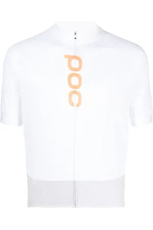 POC Logo-print zipped cycling top