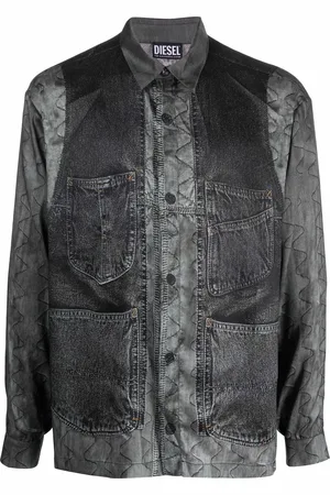 Diesel Gilliam long-sleeve satin shirt