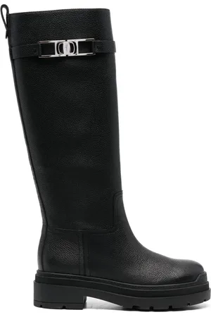 Salvatore Ferragamo Stivale Ryder leather boots
