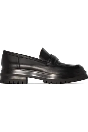 Gianvito Rossi Argo leather loafers
