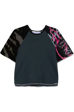 Stain Shade Panelled T-shirt