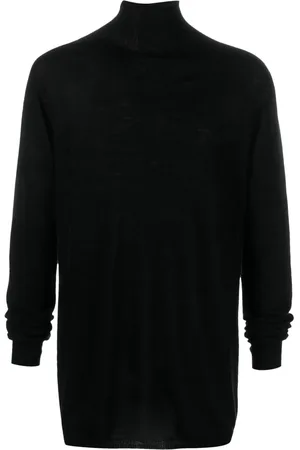 Rick Owens Roll-neck virgin wool jumper