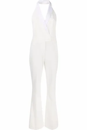 Dondup Double-breasted sleeveless jumpsuit