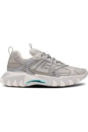 Balmain B-East PB panelled sneakers