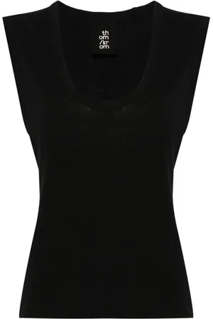 THOM KROM Scoop neck tank top
