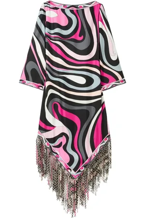 Puccini Marmo-print dress
