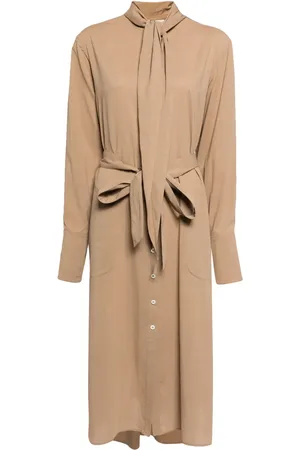 Peter Do Belted handkerchief shirtdress