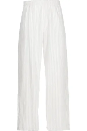 CRAIG GREEN Striped straight-leg trousers
