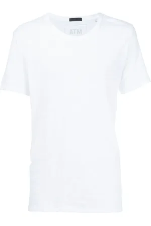 ATM Anthony Thomas Melillo Slub Jersey Crew Neck Tee