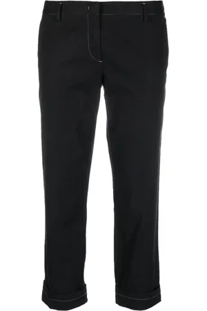 Prada 2000s low-rise cropped trousers