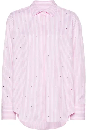 Msgm Rhinestone-embellished shirt