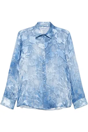 ERMANNO SCERVINO Floral-jacquard shirt