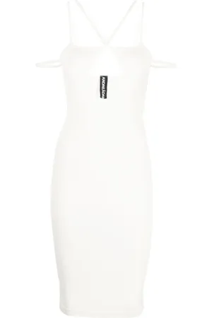 ANDREADAMO Strap-detail midi dress