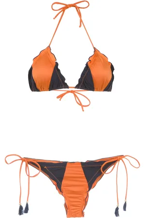 Brigitte Panelled bikini set