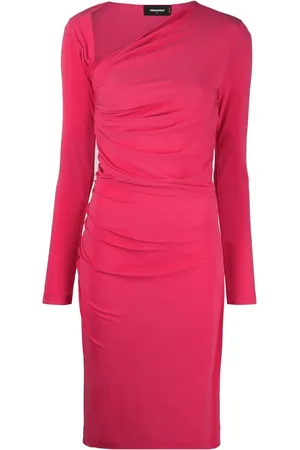 Dsquared2 Ruched midi dress