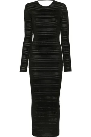 ANDREADAMO Ribbed maxi dress