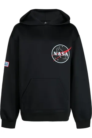 OAMC X Nasa patch long-sleeve hoodie