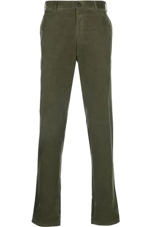 CANALI Mid-rise slim-fit chinos