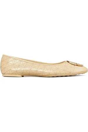 Tory Burch Claire quilted ballerina shoes