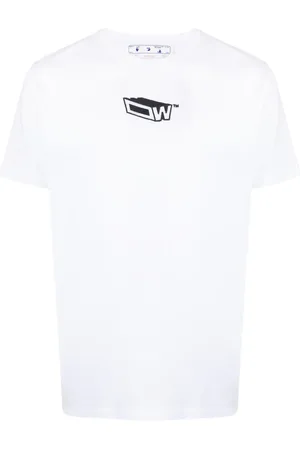 OFF-WHITE Graphic-print cotton T-shirt