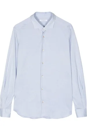 Boglioli Long-sleeve piqué shirt