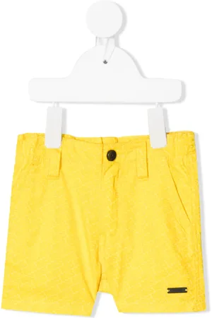 HUGO BOSS All-over logo print shorts