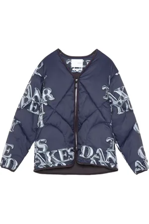 YOSHIO KUBO All-over graphic print jacket
