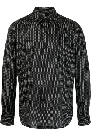 AGNÈS B. Polka dot-print cotton shirt