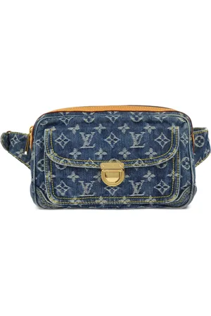 LOUIS VUITTON 2007 Monogram Denim belt bag