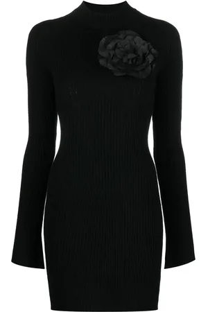 BLUMARINE Cut-out wool mini dress