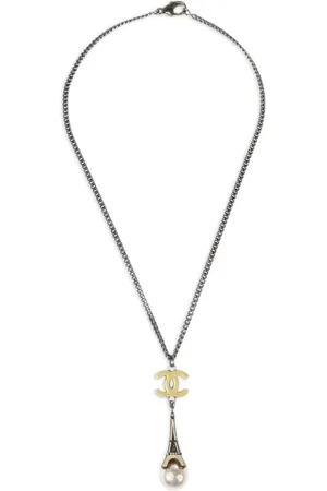 CHANEL 2006 Eiffel Tower necklace