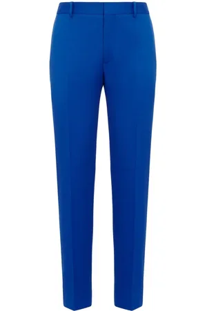 Alexander McQueen Slim-cut tailored trousers