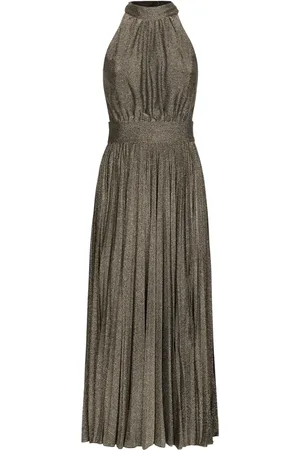 Dolce & Gabbana Pleated silk midi dress