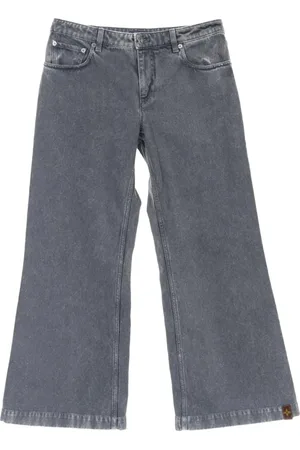 LOUIS VUITTON 2010s wide-leg jeans