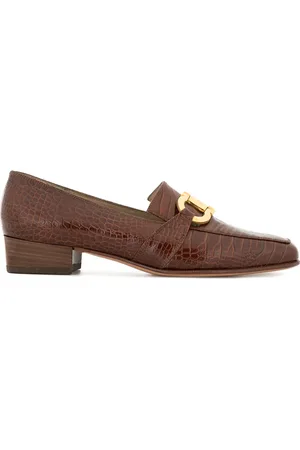Salvatore Ferragamo Logo horsebit loafers