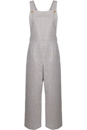 Comme des Garçons Wide-leg dungaree jumpsuit