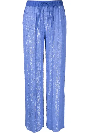 P.A.R.O.S.H. Glare sequinned trousers
