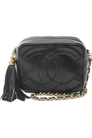 CHANEL 1986-1988 large Matelasse Coco Mark shoulder bag