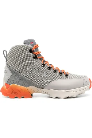 A-cold-wall* Logo-print mesh high-top sneakers