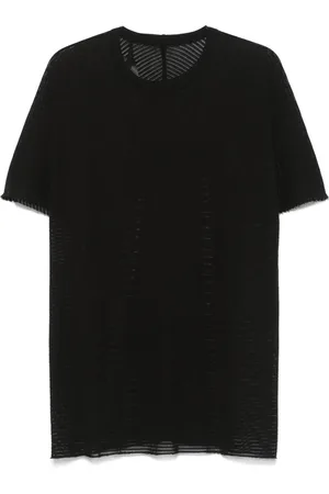 11 BY BORIS BIDJAN SABERI Striped T-shirt