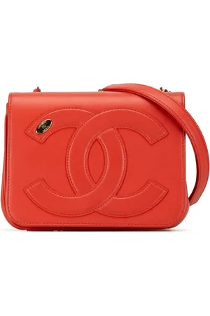 CHANEL 2019 Lambskin CC Mania Flap crossbody bag