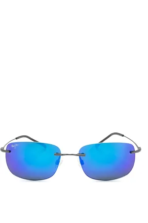 Maui Jim Ohai polarised mirrored-lenses sunglasses